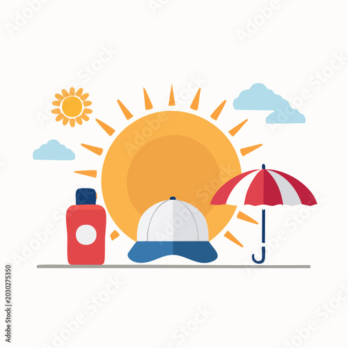 Summer Sun Protection Elements
