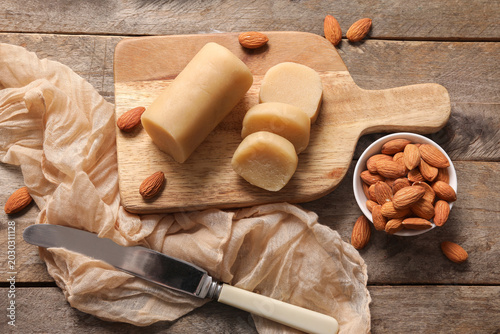 Cutting board with tasty ma...