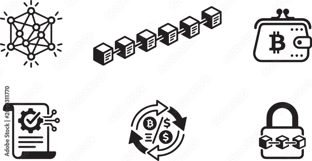 Fototapeta premium Green energy and environmental conservation icon set