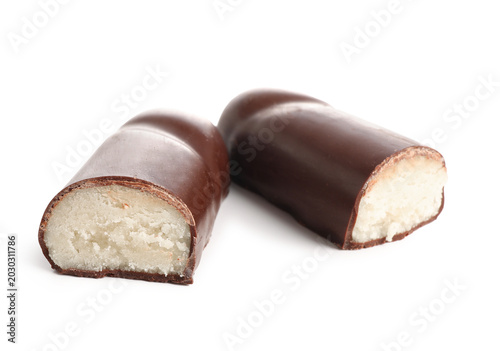 Pieces of tasty marzipan ca...