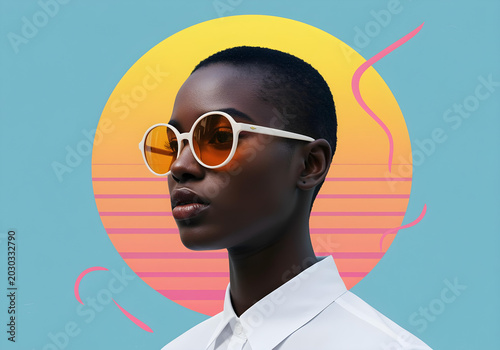 young woman with sunglasses 5