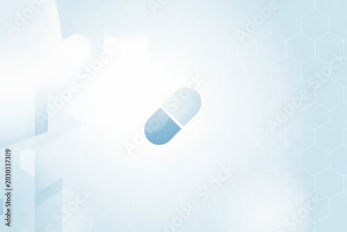 Modern medical capsule representing healthcare advancements and pharmaceutical innovation delivering essential medicine for well being