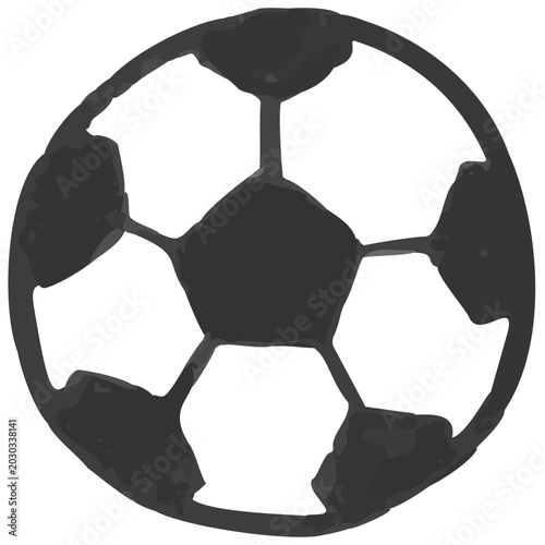 Tableau sur toile サッカーボール