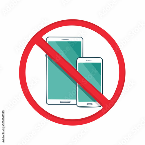 No Mobile Devices Allowed Sign