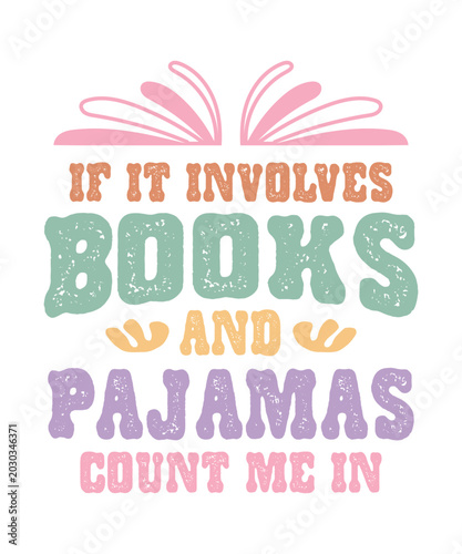 If it involves books and pajamas count me in retro boho art