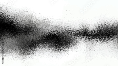 Abstract monochrome representation of blurred fractal patterns suggesting auditory waves, digital sound visualization, or ethereal energy fluctuations, creating a mysterious and contemplative mood