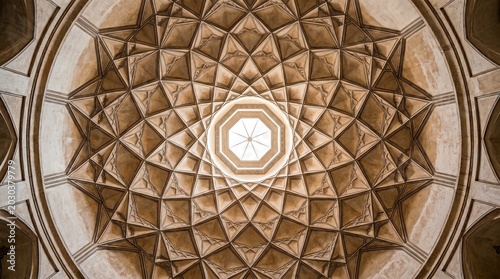 Detail of the ceiling of a palace