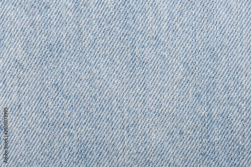 Washed denim fabric texture background