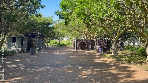 Entrance to the Green Point Park near Cape Town, South Africa.