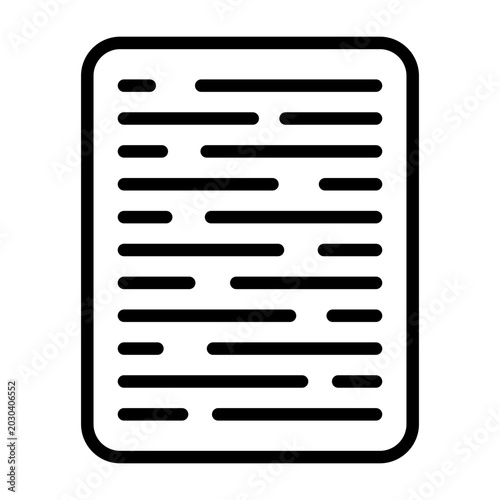 Schilderij op canvas Paper Vector Icon