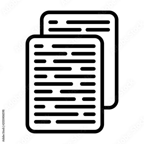 Konstfotografi Paper Vector Icon