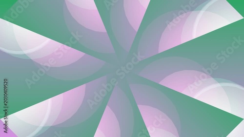 Abstract geometric shape.