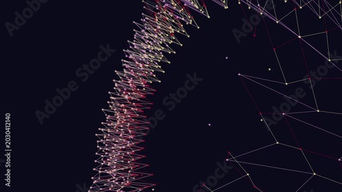 Abstract Geometric Sphere.