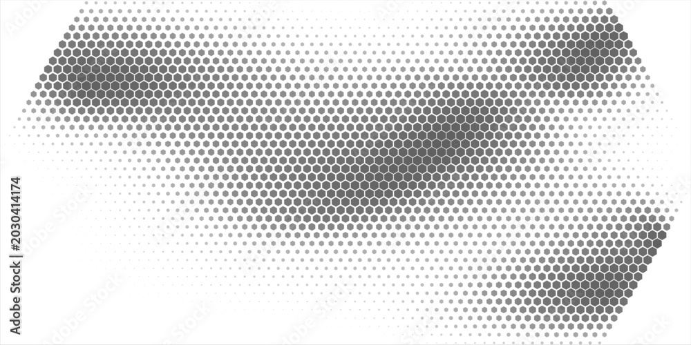 Foto Honeycomb pattern with hexagon mesh