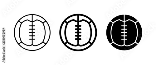 Obraz na płótnie Japanese Mon Crest Symbols, Traditional Emblem Icons, Minimalist Family Crests