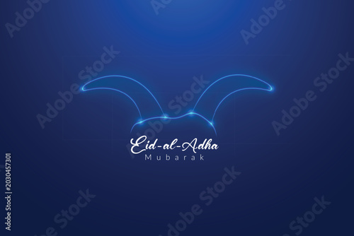 Eid al Adha Creative concept, greeting, religion, card, ramadan, eid mubarak