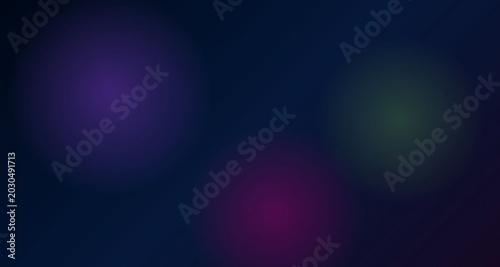 Bild auf Leinwand Colorful bokeh lights on dark background with purple, pink, and green hues shini