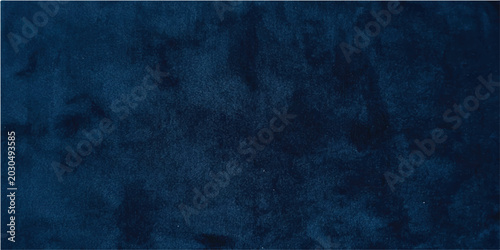 Bild auf Leinwand Dark blue grunge textured background with distressed paint and rough brush strokes, abstract scratched vintage wall pattern with deep navy gradient and aged weathered surface design