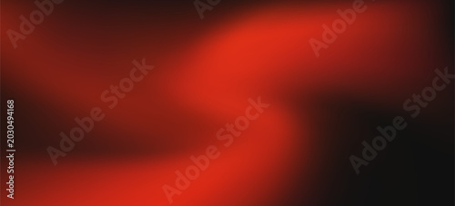 Vibrant red black grainy background glowing color gradient shape on dark noise texture banner header cover poster backdrop design