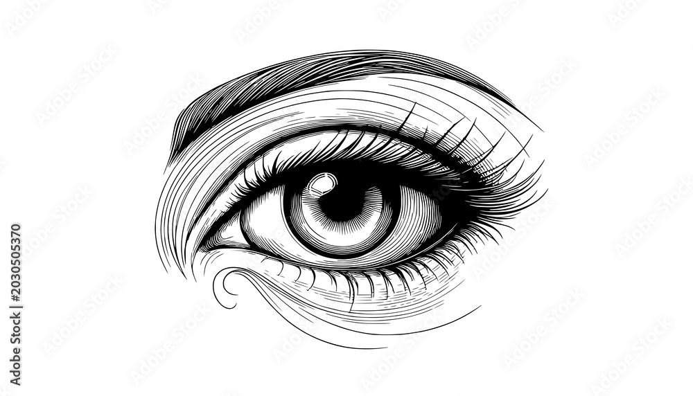 Fototapeta premium eye of the woman