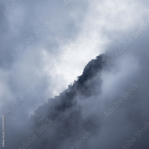 Mystical Clouds Surround Vall De Cabo's Peaks in Catalonia