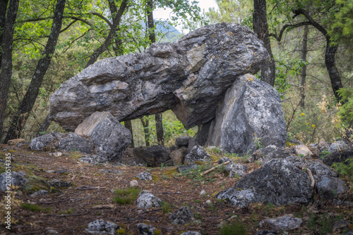 Exploring the Ancient Secrets of Pedracabana Dolmen in Vall De Cabo, Catalonia