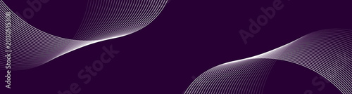 Photos Abstract background with waves for banner