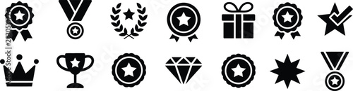 Business management and teamwork icon set with hand holding group of people and gears representing support, control, and mechanism.