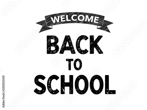 Welcome Back to School – A Playful Chalkboard-Inspired Design