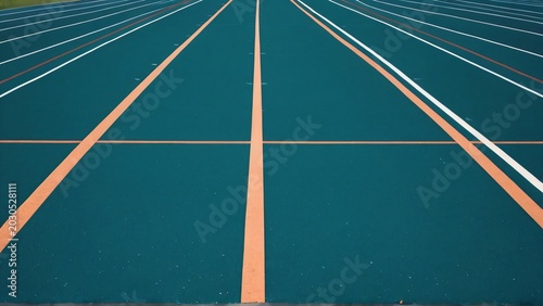 Dynamic Running Track Lane Design