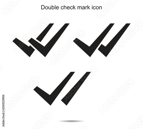 Double check mark icon
