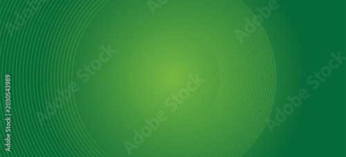 Fotografija Clean natural green color gradation with pale tone paint on environmental friend
