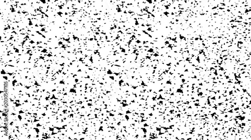 Foto Abstract speckled texture, black and white grainy background