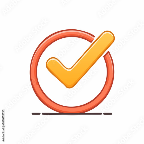 Checkmark in a Circle Icon