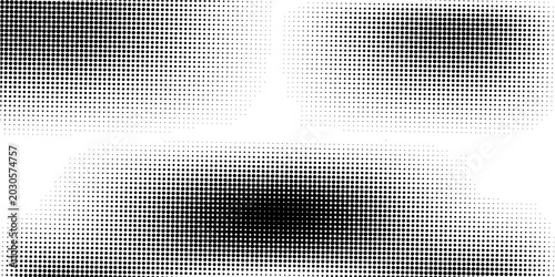 Foto Black white halftone