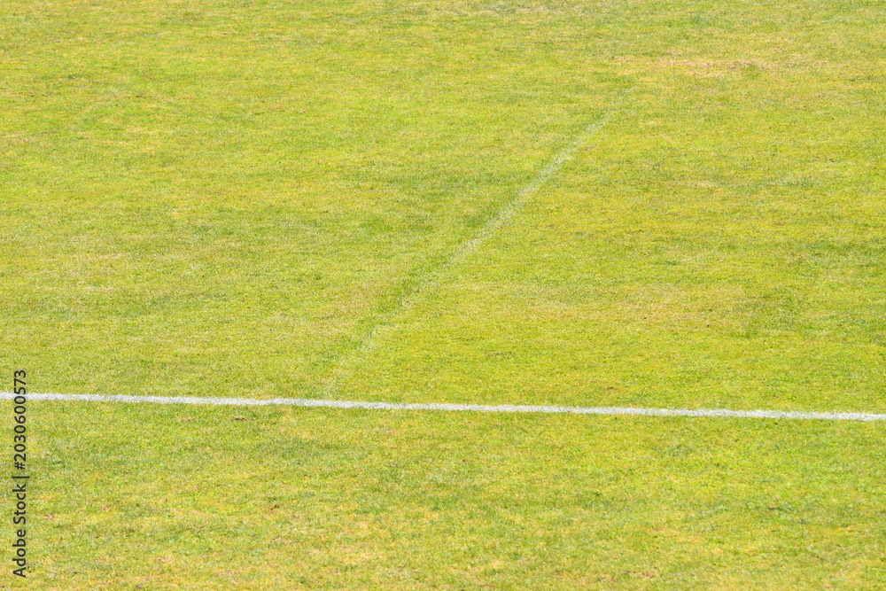 Obraz premium Linhas de campo de futebol