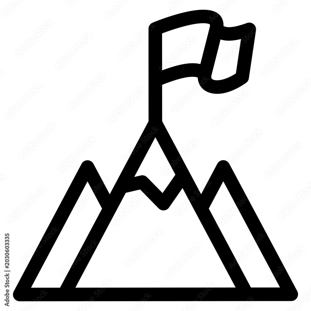 Fototapeta premium Achievement Icon