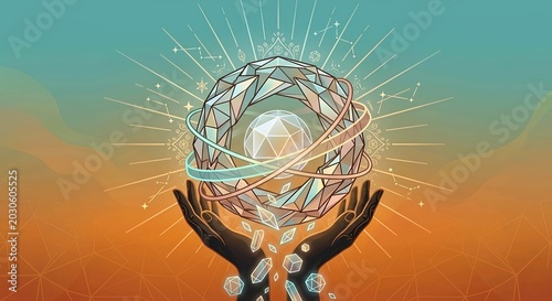 abstract 3d rendered illustration