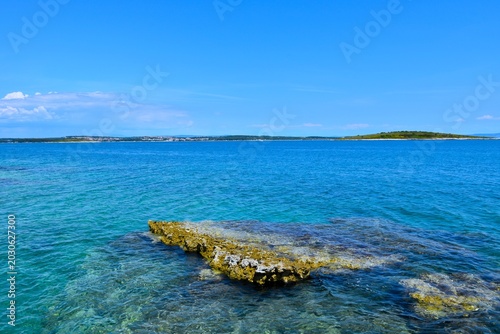 фотографія View of the Adriatic sea coastline in Istria, Croatia