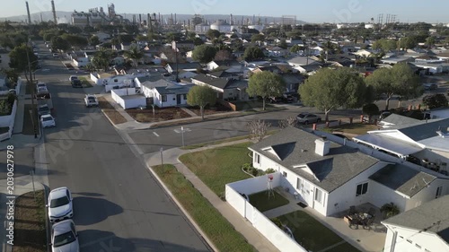Torrance Refining Company California Drone Aerial View