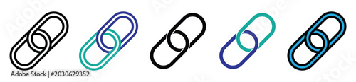 Foto Hyperlink and Network Connection Vector Pack