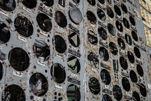Chernobyl nuclear power plant control panel