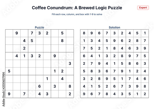 Coffee Conundrum: A Brewed Logic Puzzle