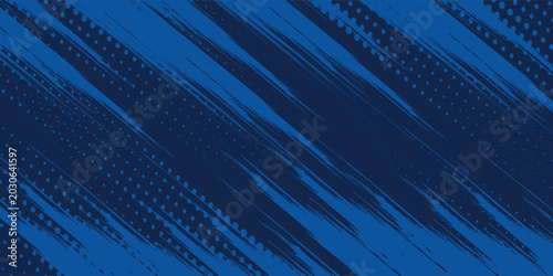 blue color pattern gradient grunge texture background. Dots pop art comics sport style vector illustration Abstract background dark blue with grunge speed lines modern corporate concept vector