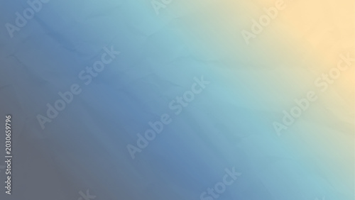 Bild auf Leinwand Blue and yellow gradient background with color palette color range color transit