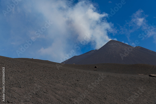The Etna volcano