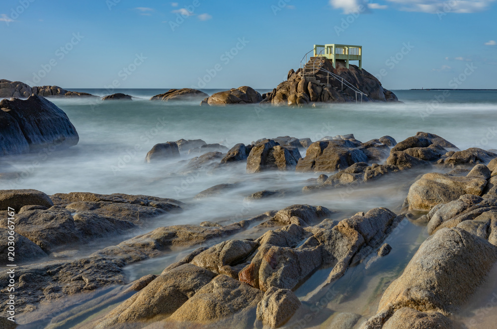 Fototapeta premium Long exposure at the ocean
