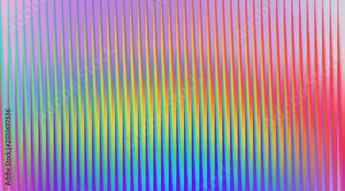 Vibrant rainbow colored gradient background with vertical lines pattern