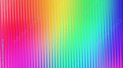 Vibrant rainbow colored gradient background with vertical lines pattern