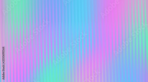 Holographic gradient background with colorful vertical lines and pastel colors